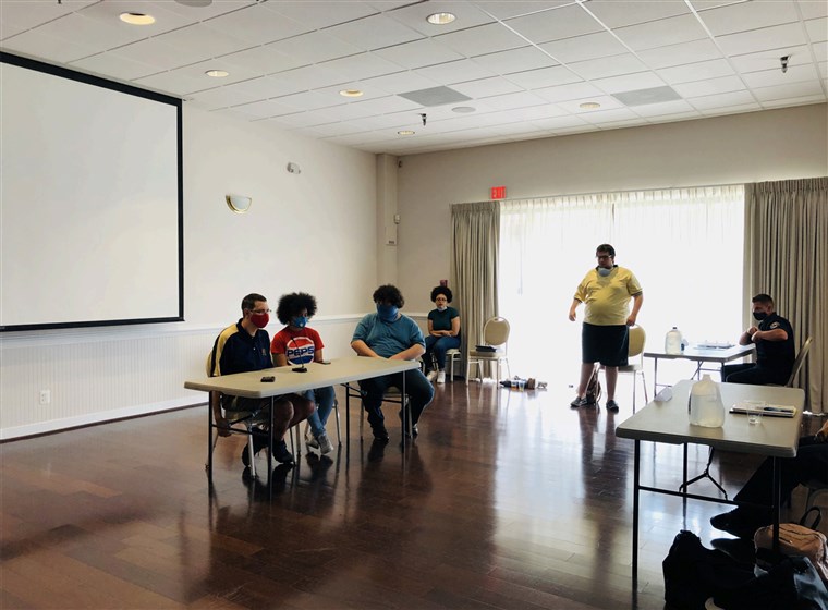 Photo of LEAD officer training